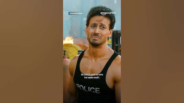 Tiger Shroff And His Complaints ft. Akshay Kumar In Singham Again 👀 | #primevideoindia