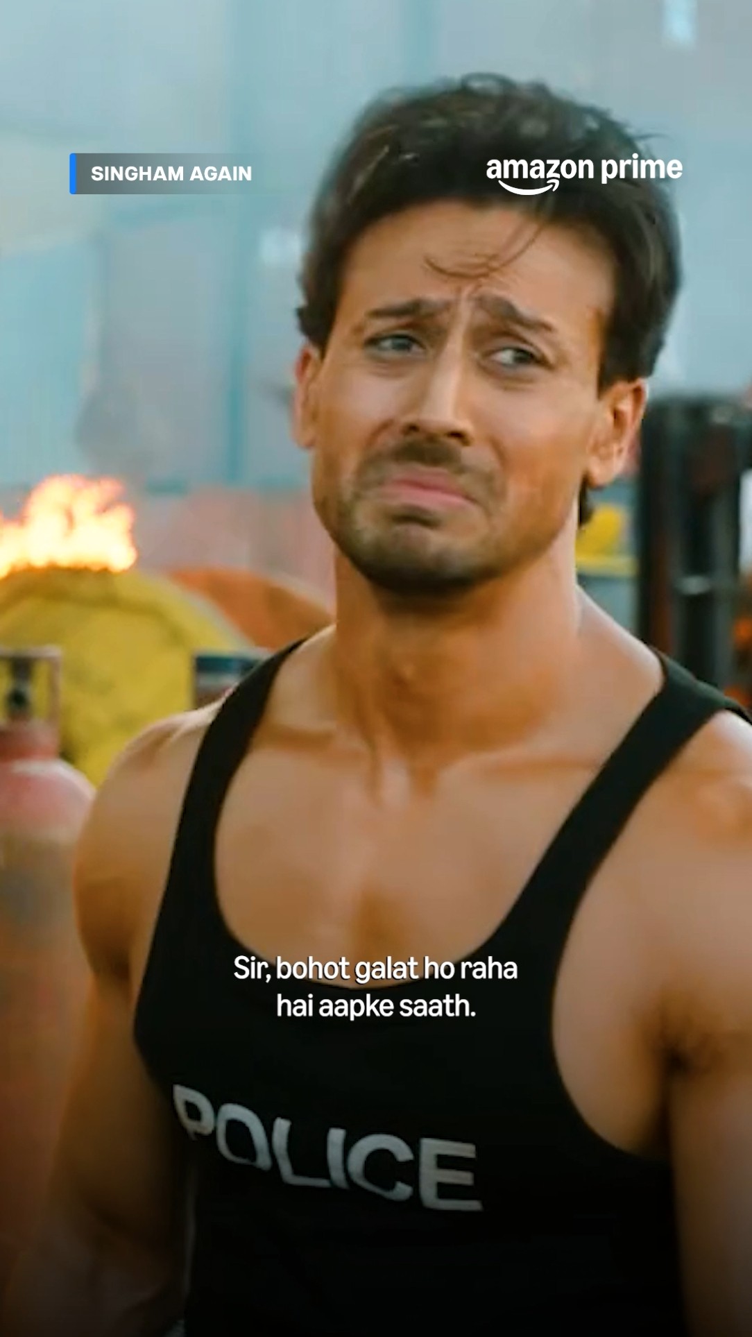 Tiger Shroff And His Complaints ft. Akshay Kumar In Singham Again ? | #primevideoindia