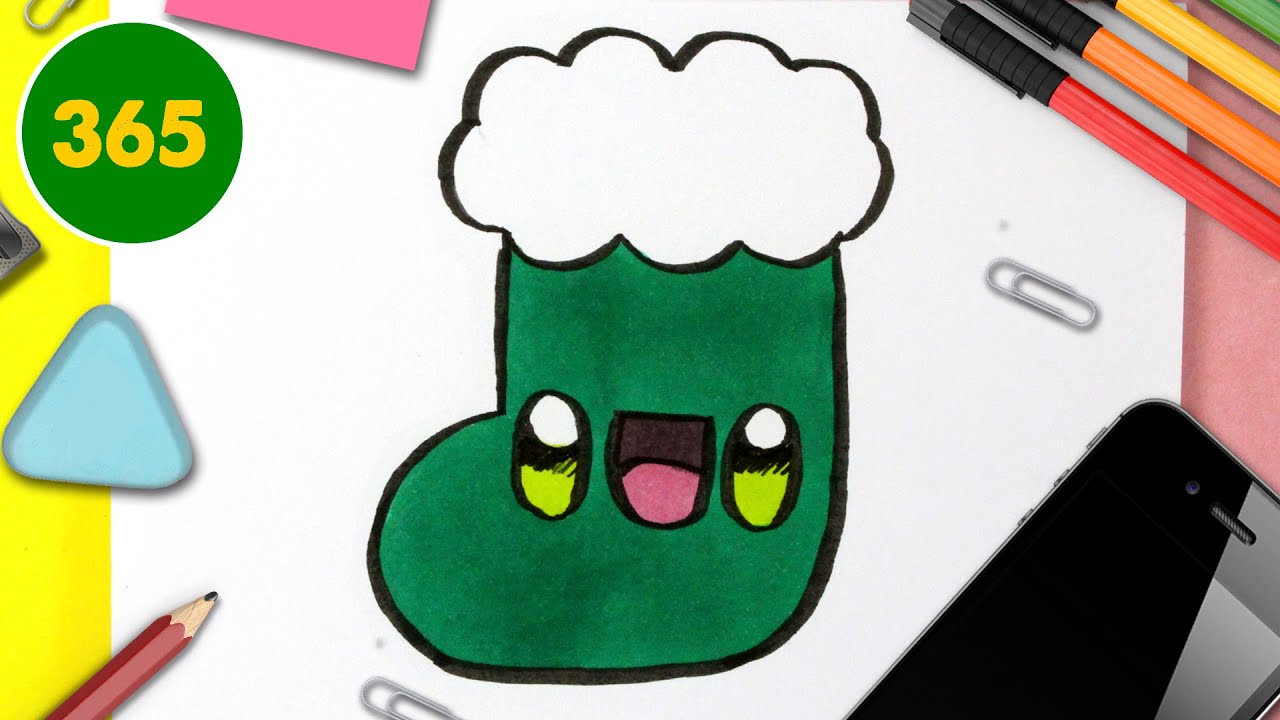 Comment Dessiner Elfe De Noel Kawaii Dessins De Noel Facile Youtube