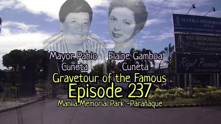 Gravetour of the Famous E237 | Pablo Cuneta /Elain...