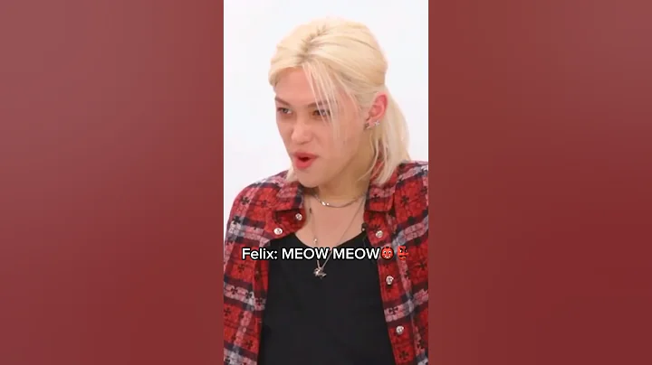 Felix's demonic iconic MEOW MEOW👹🤣#straykids #skz #kpop #felix #leefelix #bangchan #han #jeongin