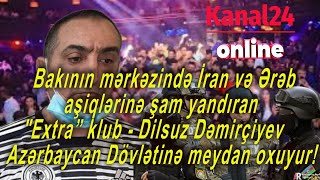 Bakıda İran və Ərəb aşiqlərinə şam yandıran \