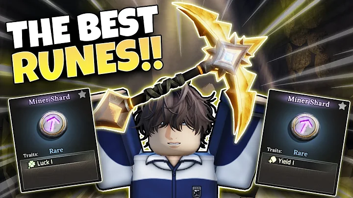 The ULTIMATE PICKAXE RUNE SETUP IN The Forge!