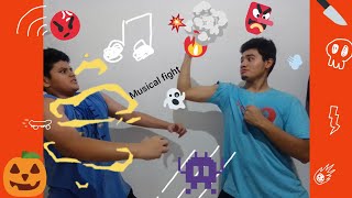 ✔️😡😂🎵Pelea musical🎵😂 ¿Dónde están las galletas?🍪 Cuarentena🏠🤙🏽🌚 Musical Fight🤙🏽💩😂