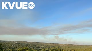 Oak Grove wildfire burns 300 acres, only 10% contained as of Saturday night | KVUE