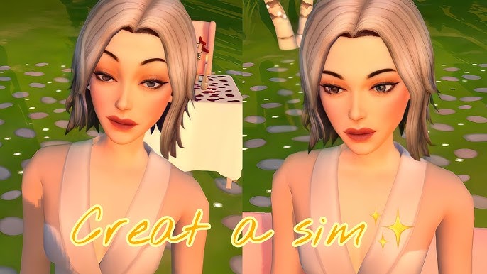 CREATING OLIVE HART!  THE SIMS MOBILE // CAS 