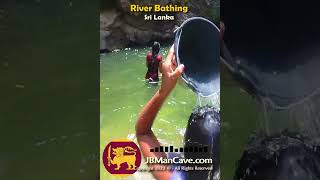 SRI LANKA River Bathing Ceylon JBManCave.com #Shorts