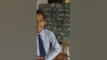 7 Days In a Week || #daysname #kidsactivity #kidsrhymes