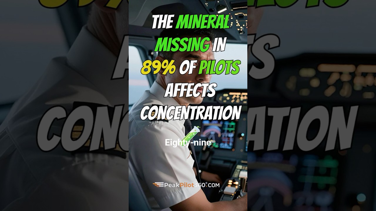 magnesium deficiency in pilots