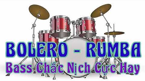 Bolero - Rumba Tempo 83 | Nhạc nền để tập đàn | Trống nền | Khúc Nhạc Vui 634