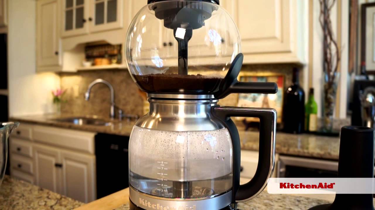 farmaceut Allergi kaffe In the Chef's Corner: Siphon Coffee Brewer | KitchenAid - YouTube