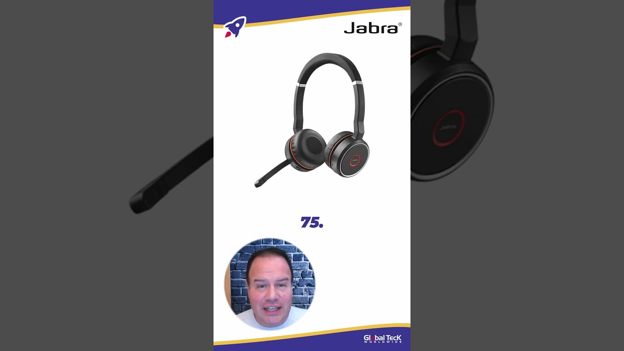 Support de charge pour Jabra Evolve 75