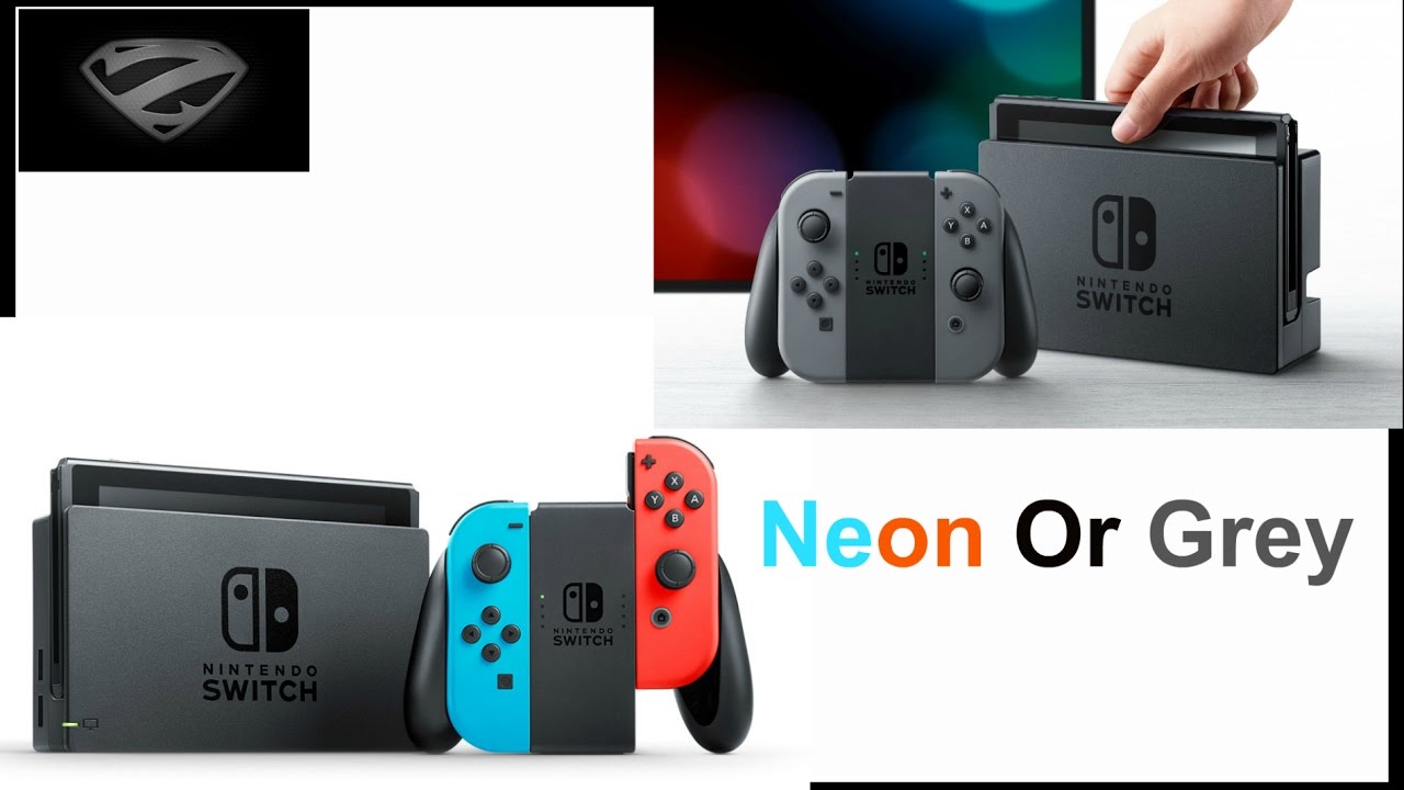 Nintendo Switch Which Color Are You Getting Neon or Grey? YouTube