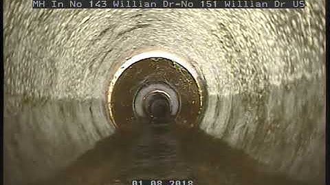 CCTV - Sewer Report - 151 Willan Drive Cartwright