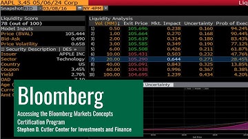 Accessing the Bloomberg Market Concepts (BMC) Certification Program