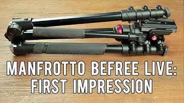 Manfrotto Befree Live Video Kit: First Impression