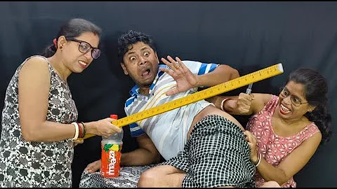 Bottle flip hand stand fun injection punishment l sui wala injection funny video l injection wala 😄😂