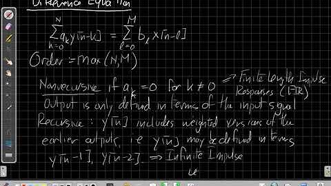 Linear Constant-Coefficient Difference Equations