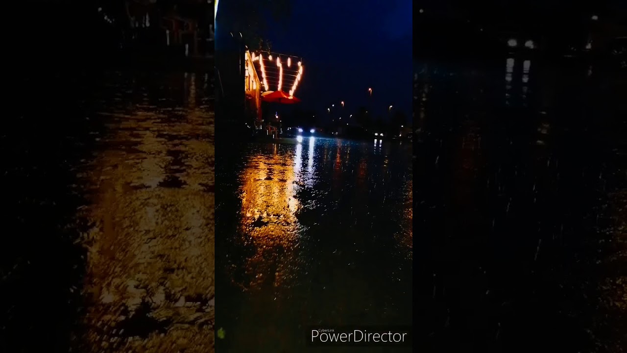 أجواء المطر في مدينة العين - YouTube