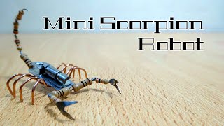 How to make a Mini Scorpion Robot by Play To DIY 855,628 views 7 years ago 6 minutes, 18 seconds