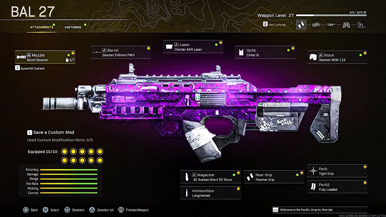 the *NEW* BAL 27 WAS ADDED TO WARZONE WTF! 😳 (How to Unlock Secret AW  Weapon)