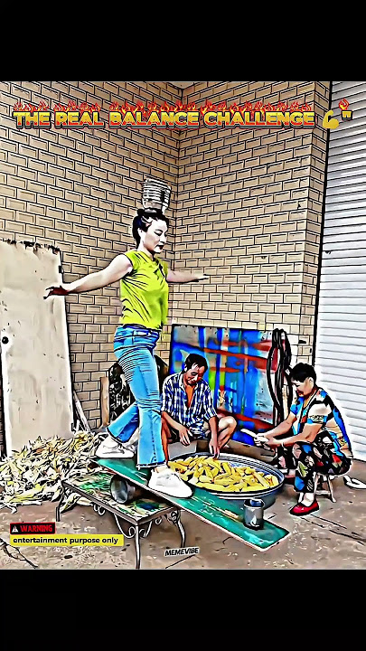 The real balance challenge 💪