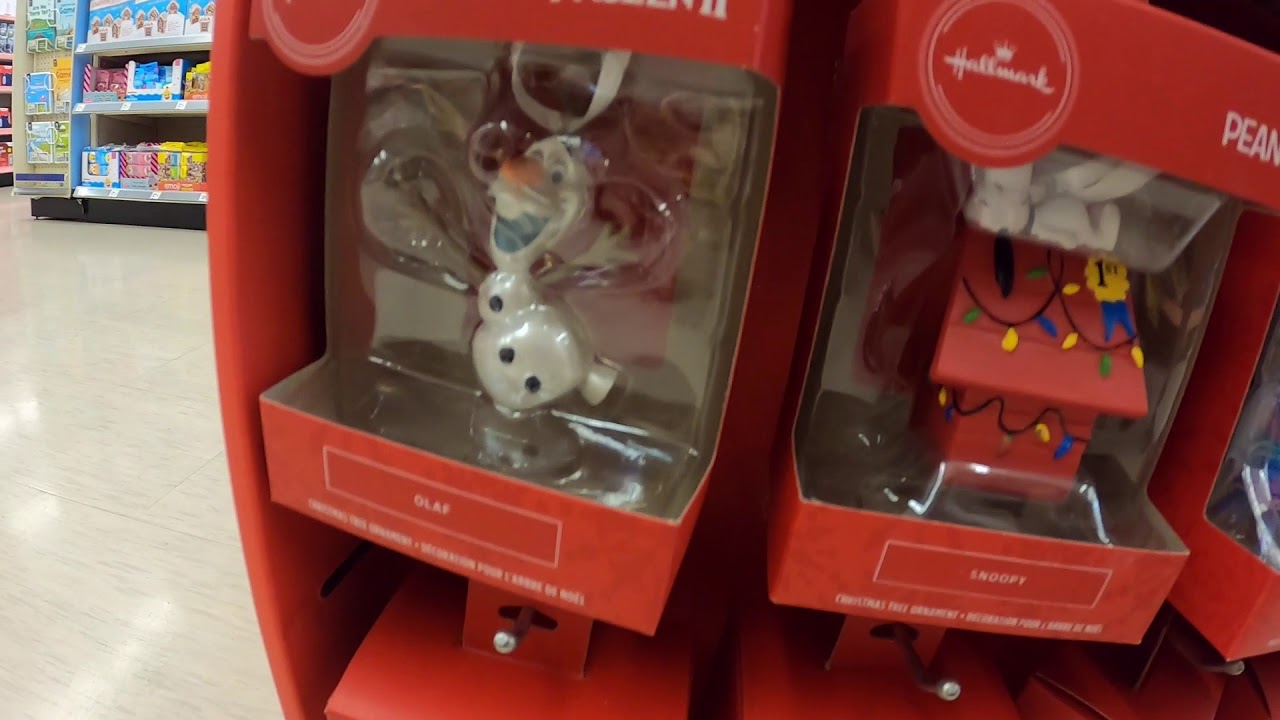 Walgreens Christmas 2020 Hallmark Tree Ornaments YouTube