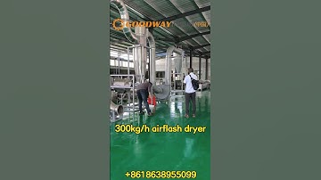 starch drying machine airflash dying system powder dryer