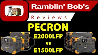 PECRON E2000LFP VS E1500LFP (((((THE ULTIMATE GUIDE)))))
