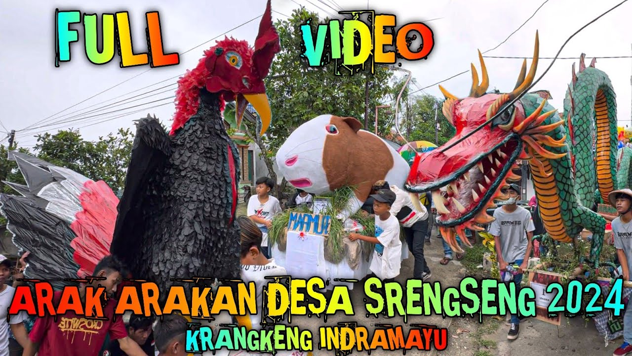 Full Arak arakan Desa SRENGSENG 2024 ❗️ Krangkeng Indramayu