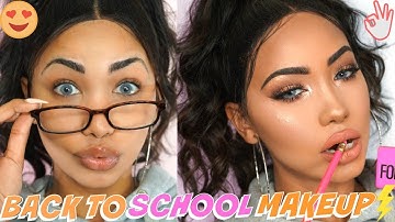 EASY DRUGSTORE BACK TO SCHOOL MAKEUP TUTORIAL | Melly Sanchez
