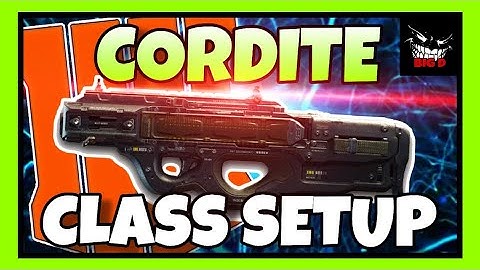 BLACK OPS 4 | CORDITE BEST CLASS SET UP