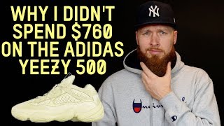 why i didnt buy the adidas yeezy 500 desert rat for 760