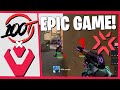 EPIC SEMI FINAL ! 100T vs SENTINELS HIGHLIGHTS | First Strike North America Regional Final