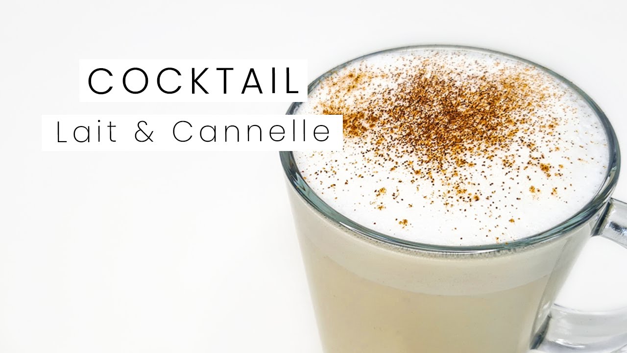 Cocktail de Lait Tide  la Cannelle