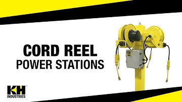 Cord Reel Power Station | Get Power Where You Need It | KH Industries