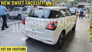 EXCLUSIVE❗️ Maruti SWIFT FACELIFT 2024 REACHED SHOWROOM | Top Model FULL DETAILS - 1st on Youtube