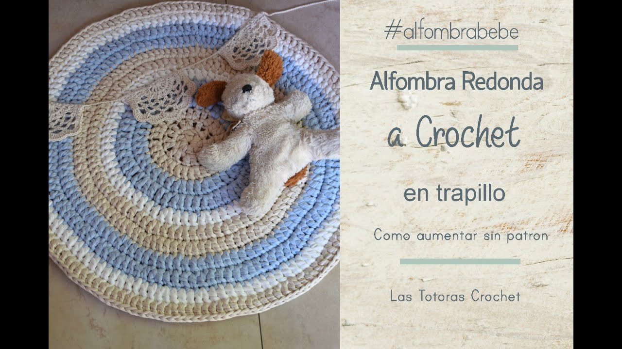 Preferencia de acuerdo a Acelerar Tutorial Alfombra Ovalada | Crochet con Trapillo | Las Totoras Crochet -  YouTube