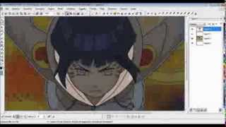 Project Coloring Hinata pts By DennisStelly