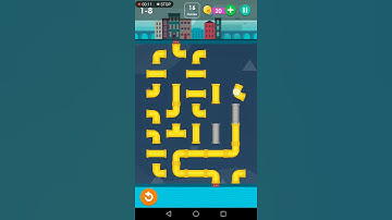 Pipes Simple Round Level 1 - 8 Puzzles Collection Games Solution