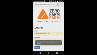 Zero Harm Farm - Getting the app on your android device