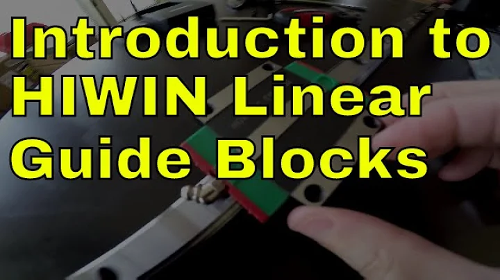 How to use 20mm Hiwin linear rail blocks