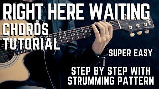 Right Here Waiting Richard Marx Guitar Chords Tutorial Lesson for Beginners Experts