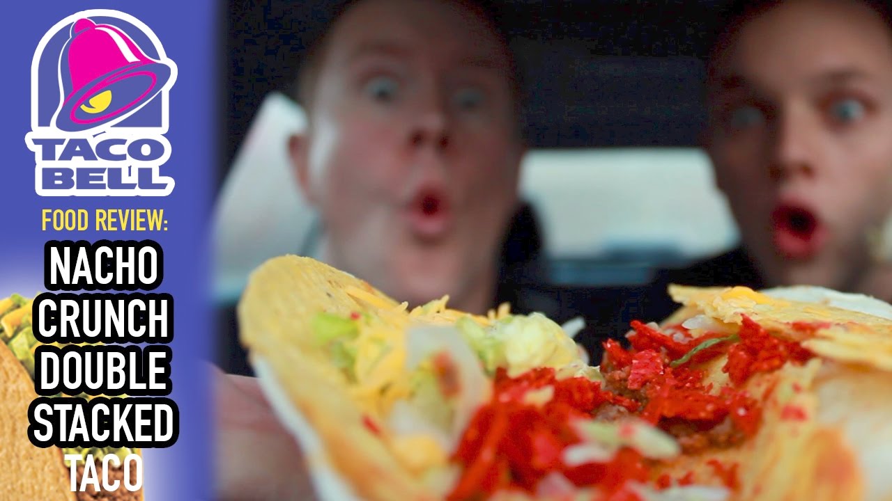 Taco Bell's Nacho Crunch Double Stacked Taco Food Review | Season 3