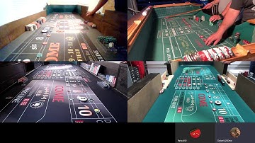 Live Craps:  Live craps on Skype with friends