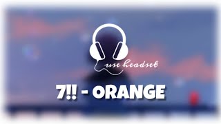 Orange - 7!!  (Underwater version + lyrics)