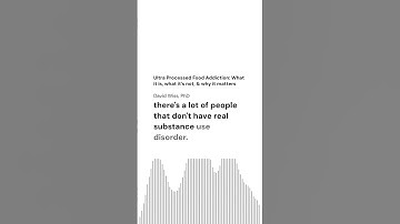 Ultra Processed Food Addiction: What it is, what it’s not, & why it matters
