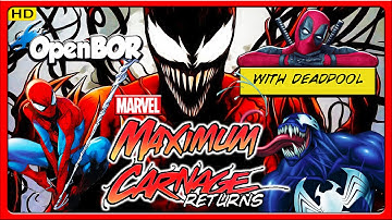 Maximum Carnage Returns with Deadpool (2023) - Gameplay (OpenBOR) [Playthrough/LongPlay]