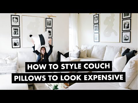 How to Style Your Pillows and Throws Like a Professional