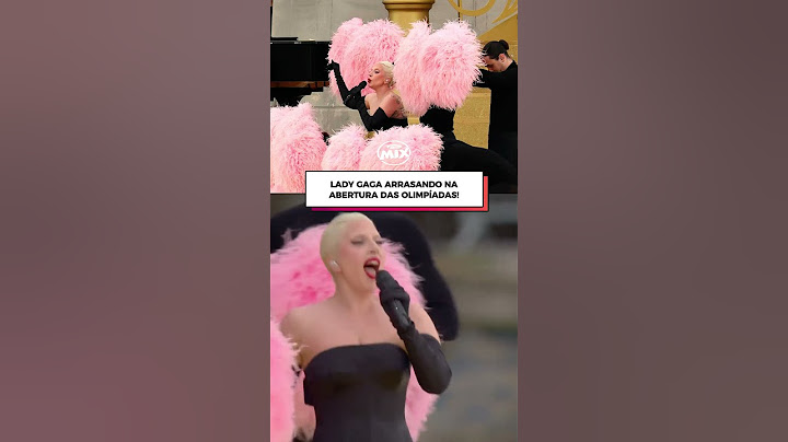 Lady Gaga ARRASA na abertura dos Jogos Olímpicos de 2024!